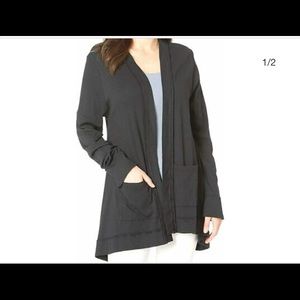 Fresh Produce skipper cardigan grey long sleeve